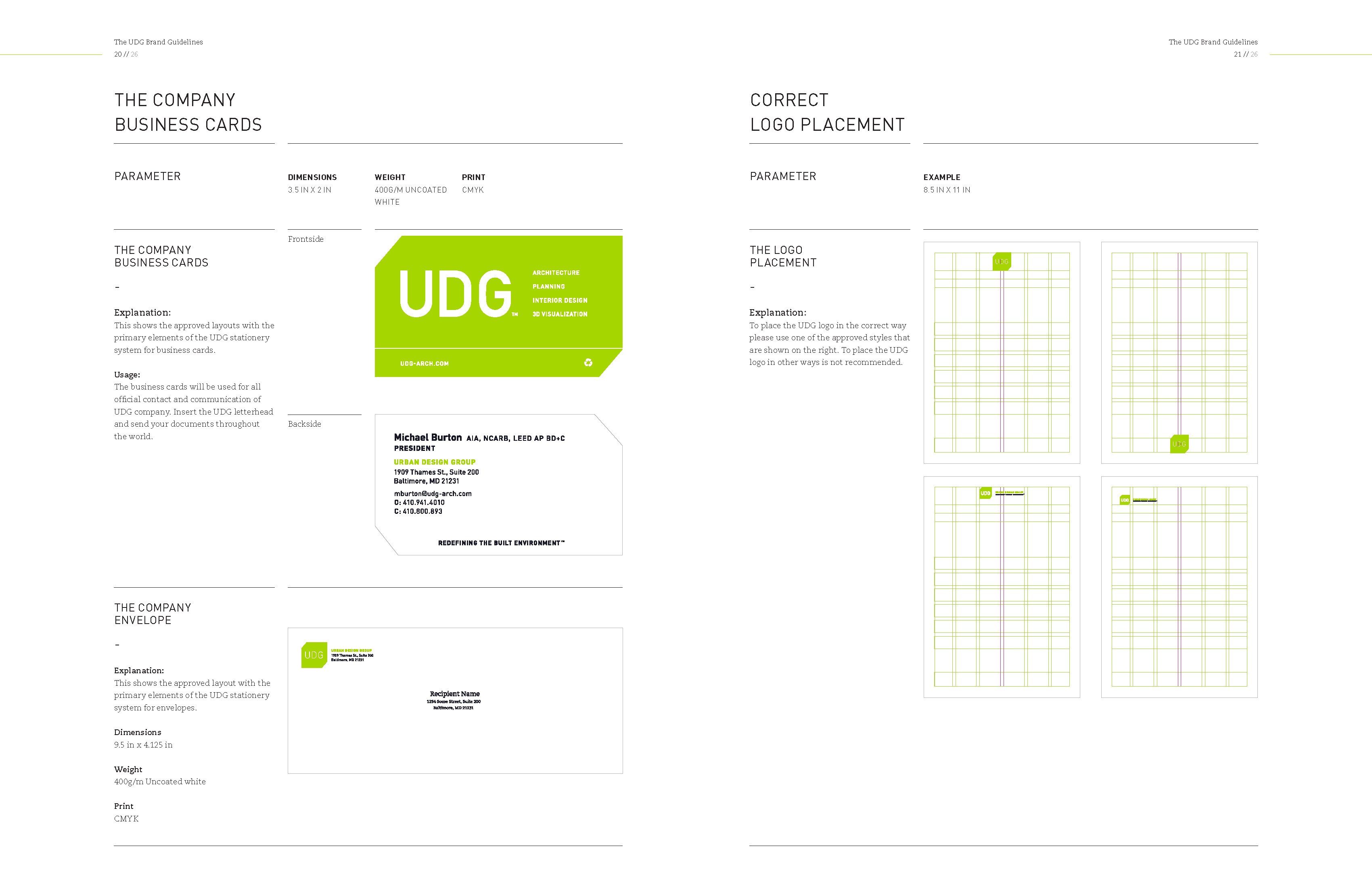 Urban Design Group Brand Guidelines